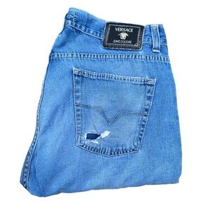 Vintage Versace Jeans Size 36 Blue